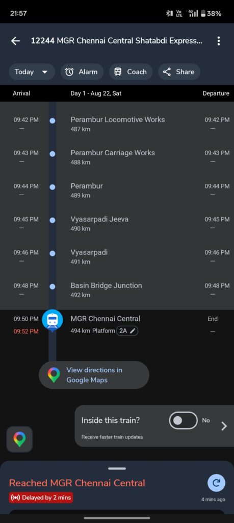 where is my train app platform